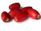6 30mm Red Wood Barrel Beads Wooden Tube Beads Large Hole Macrame Beads bA1
